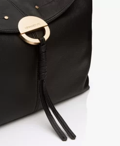 Vanessa Bruno Hobo Leren Shopper - Zwart -Kleding Series Winkel ee7cd32c 7301 49a7 b6c7 f651c27e1045 35 scaled