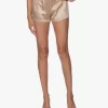 By Dariia Day Mulberry Zijden Short - French Beige