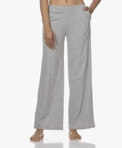 Skin Chistine Katoenen Jersey Broek - Grijs Mêlee