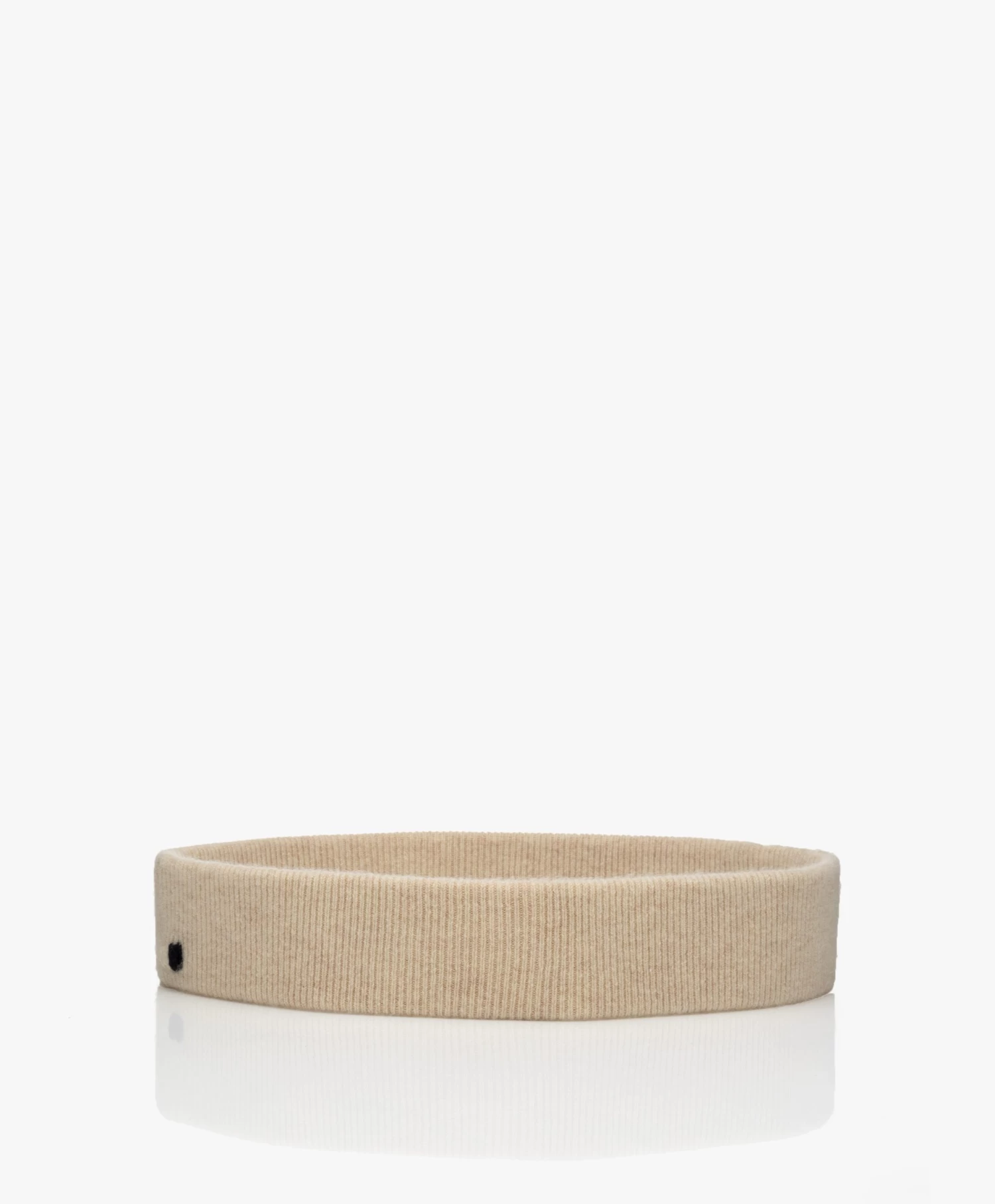 Extreme Cashmere N°132 Fijn Gebreide Elastische Cashmere Tailleriem - Latte 1 Extreme Cashmere N°132 Fijn Gebreide Elastische Cashmere Tailleriem - Latte