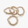 Slip™ 4-Pack Skinnies Zijden Scrunchies - Blonde