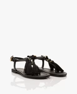 See By Chloé Kime Leren Teensandalen Met Kwastjes - Zwart -Kleding Series Winkel f129a0cb d44c 4191 b170 10f9a58e2411 61 scaled