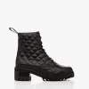See By Chloé Jodie Doorgestikte Combat Boots - Zwart