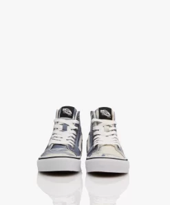 Vans Sk8-Hi High-Top Sneakers - Bleach Wash Blue -Kleding Series Winkel f790703a 8ee1 427a 8085 eb0ec22db448 07 scaled
