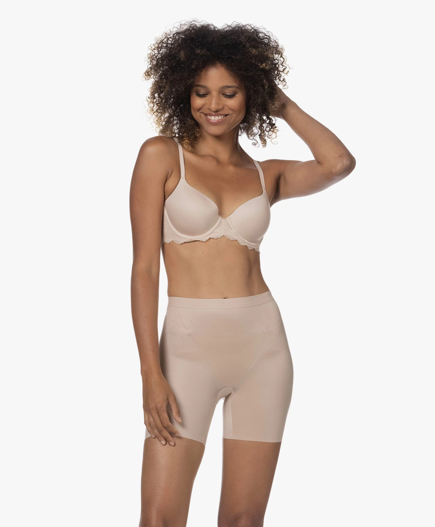 Spanx® Thinstincts 2.0 Girlshort - Champagne Beige 11 Spanx® Thinstincts 2.0 Girlshort - Champagne Beige - Afbeelding 11