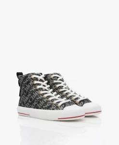 See By Chloé Aryana High-Top Logo Sneakers - Grijs/Zwart -Kleding Series Winkel fa4cbb69 66b9 4661 a6db 51e3bef6a42d 121 scaled