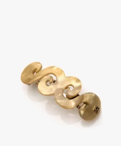 Bon Dep Golvende Haarclip - Ivoor