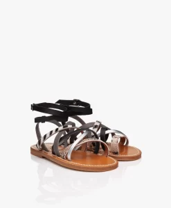 K. Jacques St. Tropez Aphrodite Leren Sandalen - Combi/Zwart -Kleding Series Winkel fc2b833a 8e52 4237 88f4 cc572fcf25d6 scaled