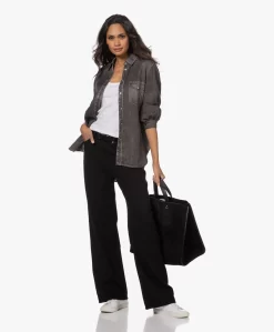 Jérôme Dreyfuss Jerome Dreyfuss Leon L Suède Tas - Zwart -Kleding Series Winkel fc2e68c8 ce07 4820 89b6 3b4692781f70 272 scaled