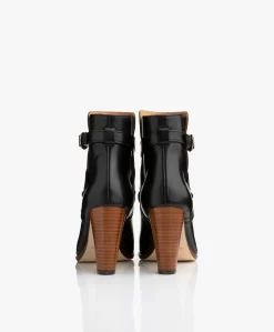 Vanessa Bruno Leren Enkellaarzen - Zwart -Kleding Series Winkel fce54aef e20c 4523 a6f6 9b2e7ef2f778 scaled