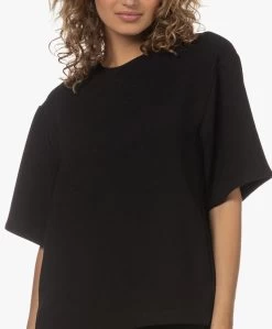 Anine Bing Maddie Boxy Crêpe Blousetop - Zwart -Kleding Series Winkel fdc6d656 166d 4642 9b5a c785d1760ec9 109