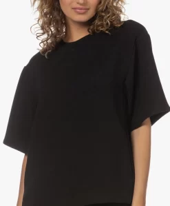 Anine Bing Maddie Boxy Crêpe Blousetop - Zwart -Kleding Series Winkel fdc6d656 166d 4642 9b5a c785d1760ec9 109 scaled