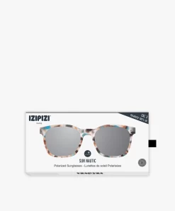 Izipizi Sun Nautic Polarized Zonnebril - Blauw Tortoise/Groene Glazen -Kleding Series Winkel izipizi nautic polarized blue tortoise green 02