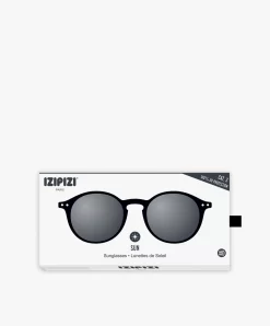 Izipizi Sun #D Zonnebril - Zwart/ Grijze Glazen -Kleding Series Winkel izipizi sun letmesee d black soft grey lenses 02